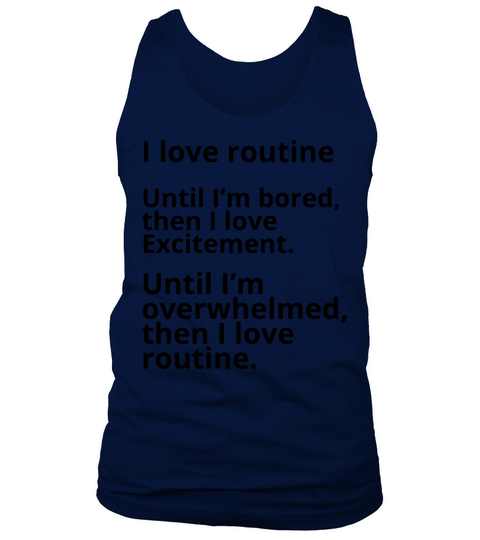 ADHD Joke Tank Top Unisex