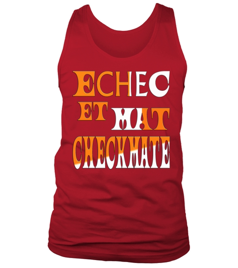 Checkmate Tank Top Unisex