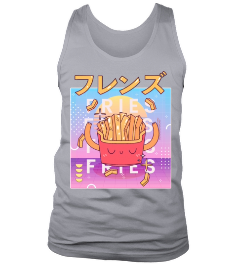 Japanese Kawaii French Fries is Best Friend Tank Top Unisex