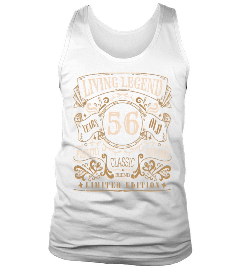 Retro Vintage Birth Whiskey Age 56 Years Old Tank Top Unisex