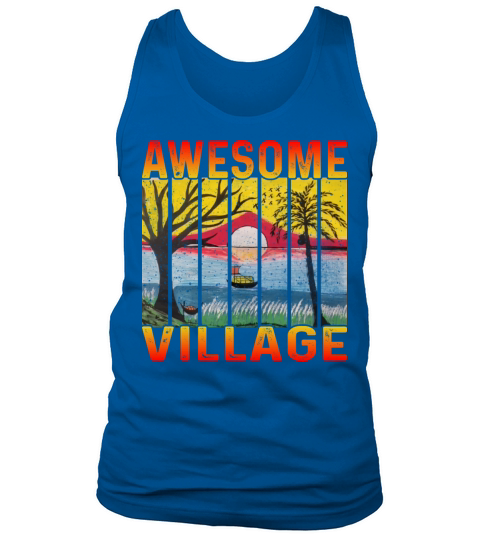 retro vintage t shirt design Tank Top Unisex