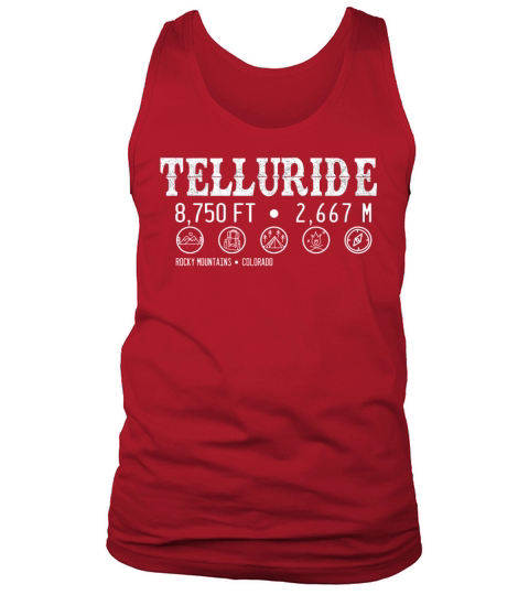 Telluride Colorado Tank Top Unisex