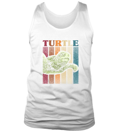 Turtle Retro Vintage Tank Top Unisex