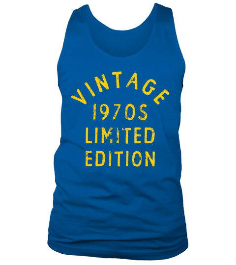 Vintage 1970 s Limited Edition Tank Top Unisex
