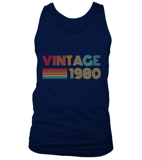 Vintage 1980 Tank Top Unisex