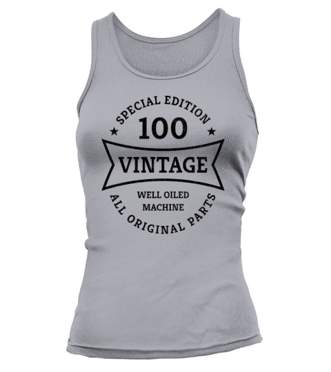 100 Year Old Born 1923 Vintage 100th Birthday Gift Tank top Woman