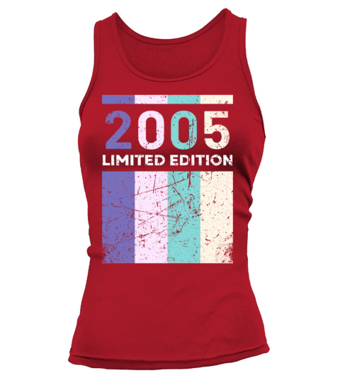 18 Years Vintage 2005 Retro 18th Birthday Tank top Woman
