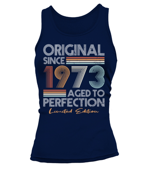 50th birthday vintage 1973 original since 1973 Tank top Woman