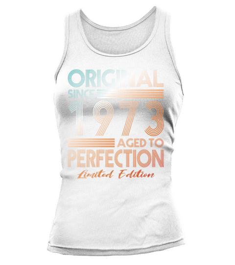 50th birthday vintage 1973 original since 1973 Tank top Woman