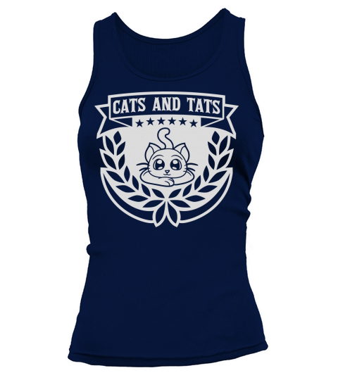 cats and tats quote Tank top Woman