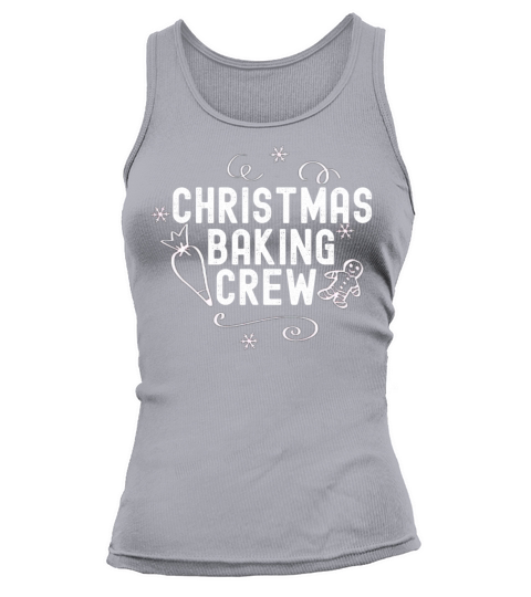 Christmas Baking Crew Funny Matching Pajama Group Tank top Woman