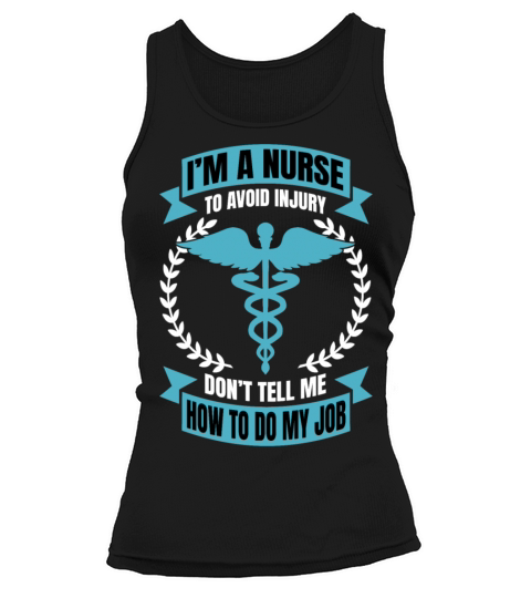 Funny Nurse Quote Tank top Woman