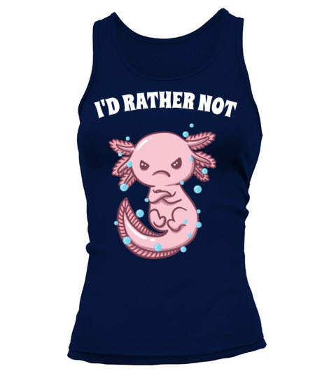 Id Rather Not Funny Introvert Humor Antisocial Sar Tank top Woman