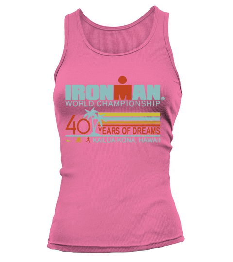 Ironman world championship 40 years of dreams Kailua-Kona Hawaii Tank top Woman
