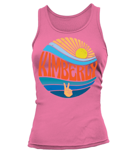 Kimberly Shirt Vintage Sunset Kimberly Groovy Tie Tank top Woman
