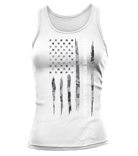 My Favorite Veteran Calls Me Dad Tank top Woman