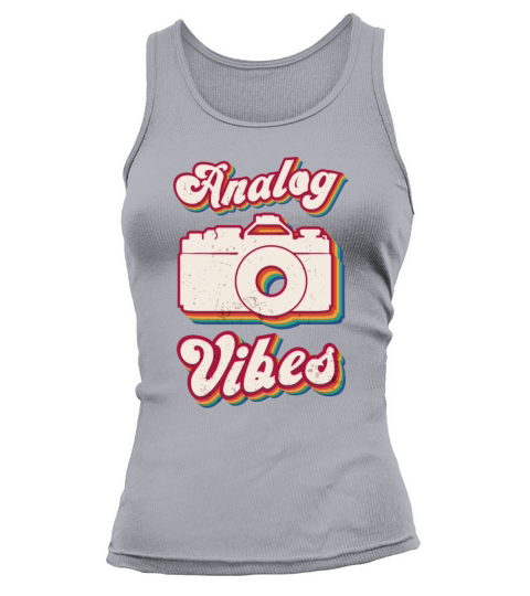 Retro Photographer Vintage Analog Vibes Tank top Woman