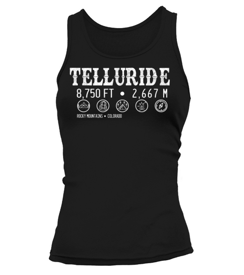 Telluride Colorado Tank top Woman