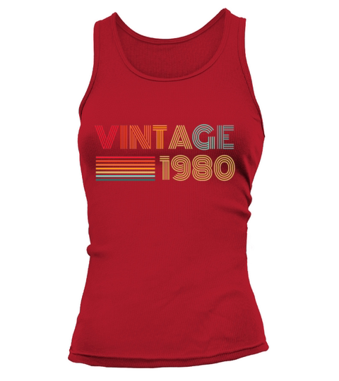 Vintage 1980 Tank top Woman