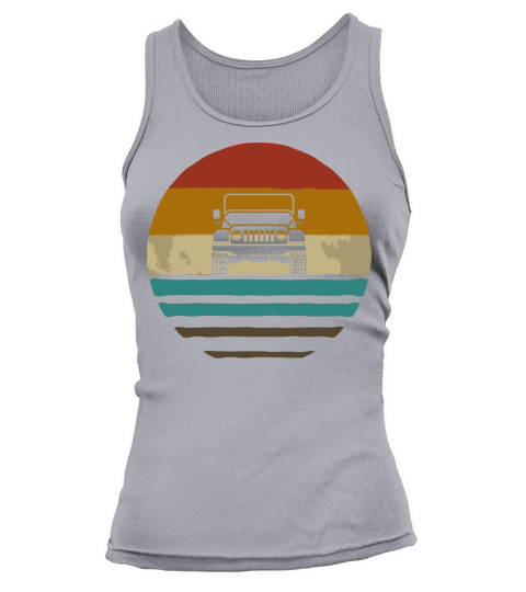 Vintage Jeeps Retro 70S Sunset Off Road Men Women Tank top Woman