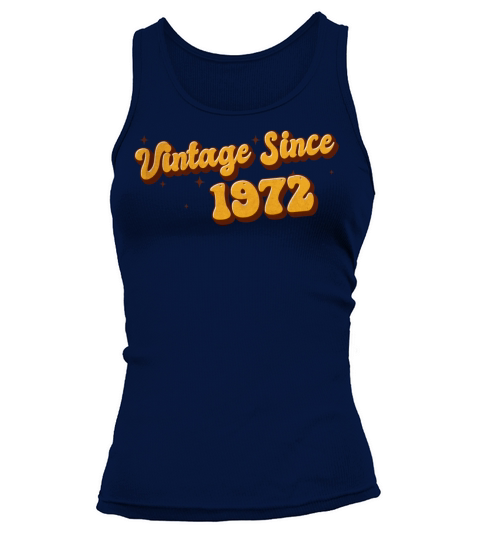 Vintage since 1972 51 Years Old - Groovy 51st Tank top Woman