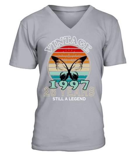 1997 Vintage Birthday Present V-Neck T-shirt