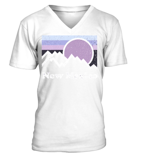 New Mexico Souvenir Retro Vintage V-Neck T-shirt