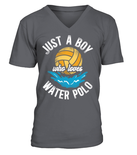 Water Polo Vintage Just A Boy Who V-Neck T-shirt