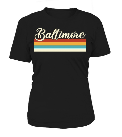 Baltimore - Maryland - Retro - Vintage Women's T-Shirt