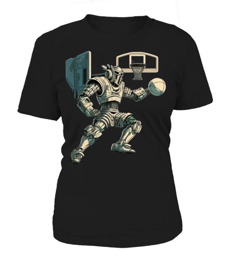 coach gifts basketball custom-spartan robot Women's T-Shirt