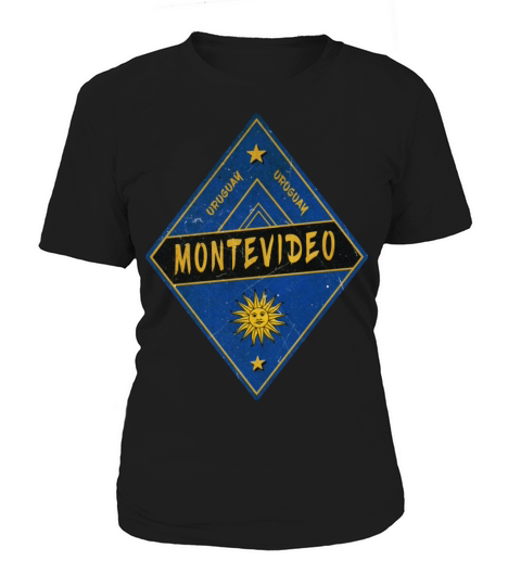 Montevideo Uruguay Vintage Design Women's T-Shirt