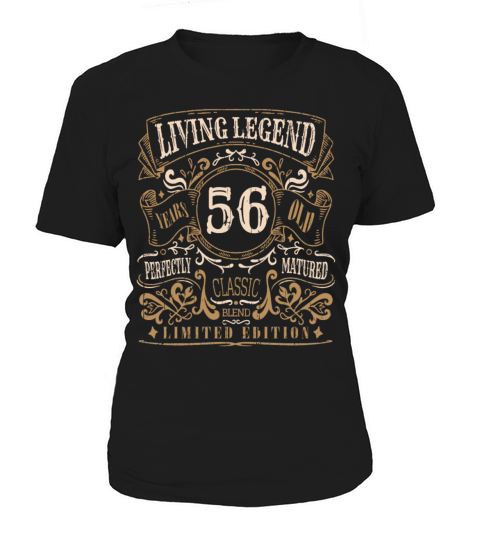 Retro Vintage Birth Whiskey Age 56 Years Old Women's T-Shirt