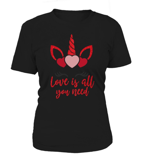 Valentines Day Valentine Unicorn Women's T-Shirt