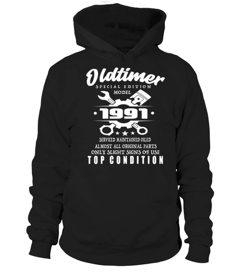 Vintage Special Edition Model 1991 Birthday Hoodie Unisex