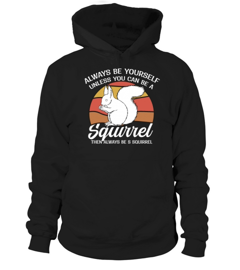 Vintage Squirrel mom-gifts sunset Sciuridae Hoodie Unisex