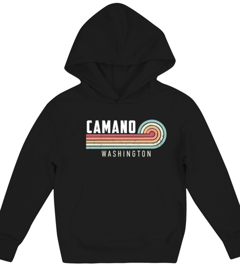 Camano National Park Vintage Kids Hoodie
