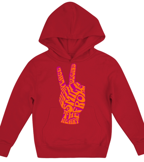 Peace Begins Kids Hoodie