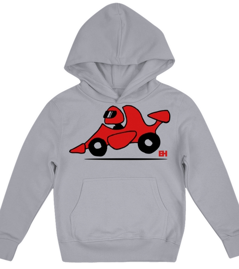 Race car Kids Hoodie