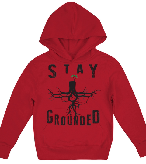 Stay Grounded Power Electrical Journeyman Lineman Kids Hoodie