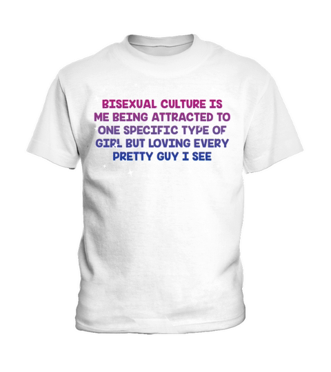 Bisexual Is Being Attracted Bi LGBTQ Bi Pride Kids T-Shirt