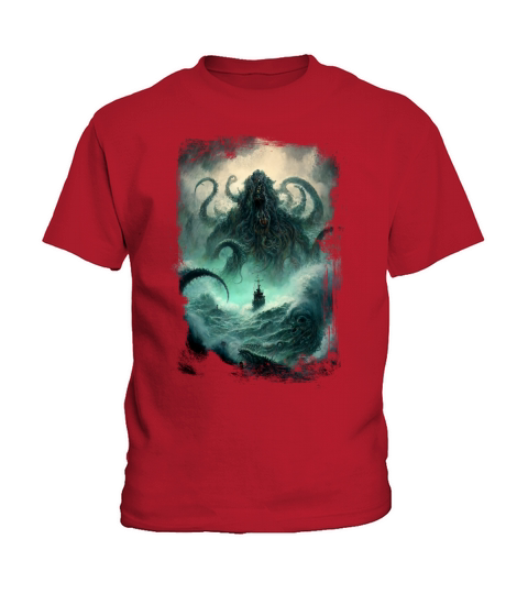 Monster Sea Kraken Kids T-Shirt