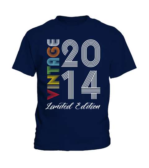 Vintage 2014 Vintage Birthday Retro Vintage Kids T-Shirt