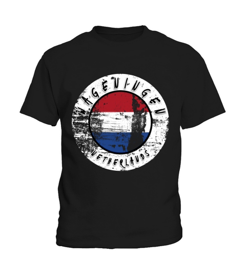 Wageningen Netherlands Vintage Kids T-Shirt