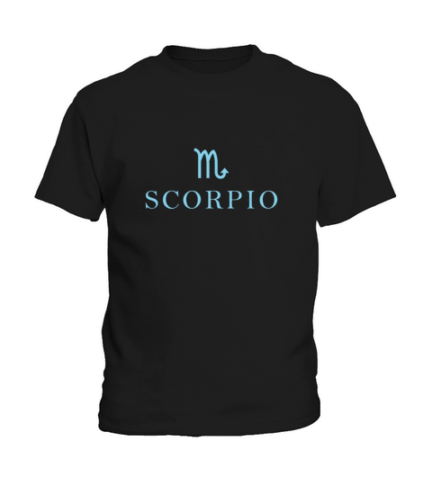 Zodiac Sign Scorpio Constellation Kids T-Shirt