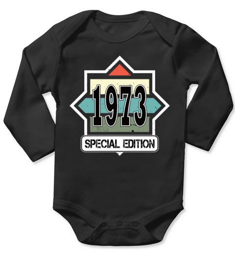 50th birthday vintage 1973 special edition Long Sleeve Baby One-Piece