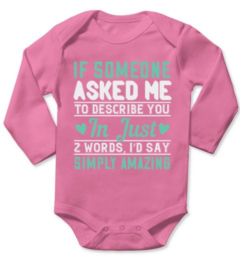 Valentines Day Boyfriend Gift Long Sleeve Baby One-Piece