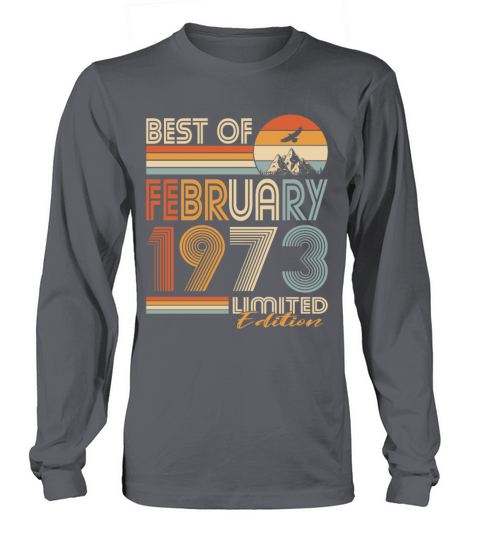 50th birthday vintage 1973 best of 1973 Long sleeved Unisex