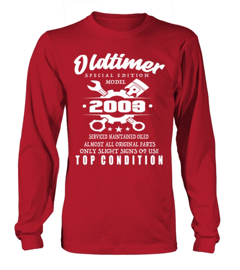 Classic Car Special Edition Model 2003 Birthday Long sleeved Unisex