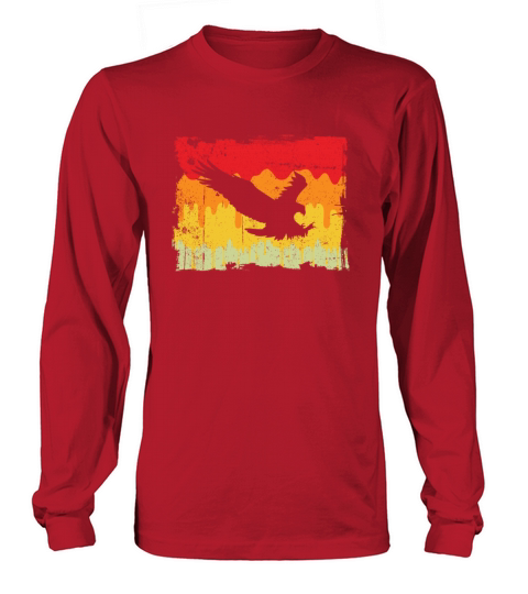 eagle retro Long sleeved Unisex