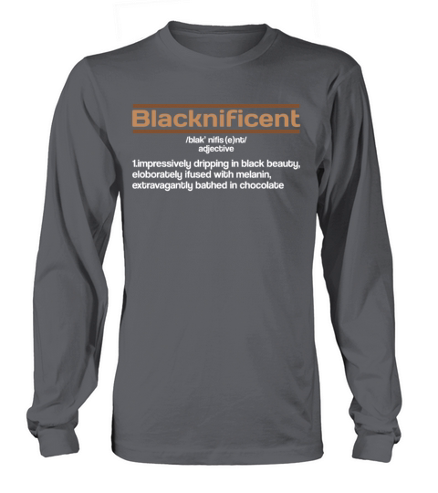 Magnificent Beauty Black Pride Black History Month Long sleeved Unisex